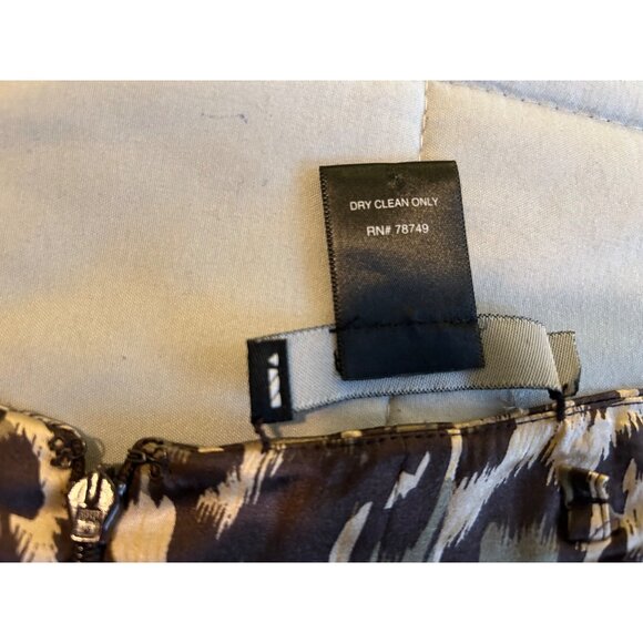 Arden B Strapless Silk Leopard Print Dress Sz S Animal Print Y2K Body con Cockta - Picture 7 of 16